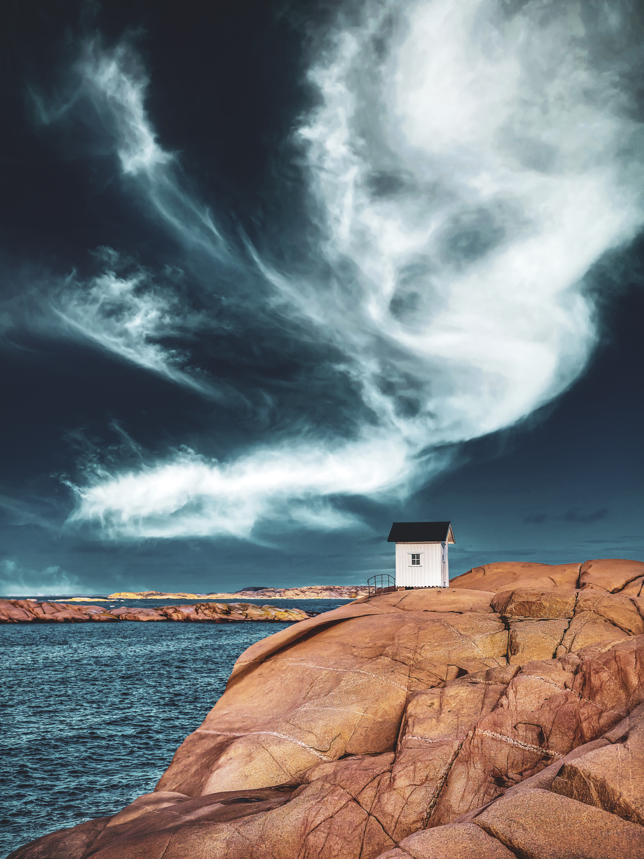 Stångehuvuds fyrhus i Lysekil